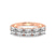 Cassia Cushion Lab Diamond Anniversary Band