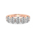 Eliana Oval Lab Diamond Anniversary Band