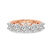Elowyn Round Lab Diamond Anniversary Band
