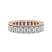 9ct Rose Gold Riley Emerald Lab Diamond Eternity Ring (5 Ct. Tw.)
