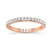 9ct Rose Gold Maya Wedding Band (1/2 Ct. Tw.)