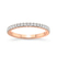 9ct Rose Gold Yori Wedding Band (1/3 Ct. Tw.)
