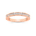 9ct Rose Gold Aurlie Wedding Band (1/4 Ct. Tw.)