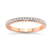 10kt Rose Gold Gala Wedding Band (1/4 Ct. Tw.)