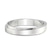 9ct White Gold Infinite Layer Men's Band