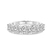 Platinum Valentina Round Lab Diamond Anniversary Band (4 Ct. Tw.)
