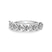 Patricia Heart Lab Diamond Anniversary Band
