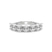 Belen Cushion Lab Diamond Anniversary Band