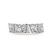 Elara Oval and Pear Lab Diamond Anniversary Band