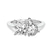 Malena Two Stone Radiant and Pear Toi Et Moi Lab Grown Diamond Ring