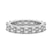 Sol Emerald Milgrain Lab Diamond Eternity Ring
