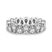 Platinum Fable Pear Lab Diamond Eternity Ring (5 Ct. Tw.)