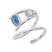Platinum Before the Rainbow Colored Lab Diamond Ring (1 Ct. Tw.)