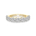 Leandra Round Lab Diamond Anniversary Band