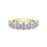 Yolanda Oval Lab Diamond Anniversary Band