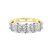 10kt Yellow Gold Fairleigh Oval Lab Diamond Anniversary Band (6 Ct. Tw.)