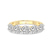 10kt Yellow Gold Camille Round Lab Diamond Anniversary Band (3 Ct. Tw.)