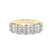 Portia Oval Lab Diamond Anniversary Band