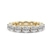 Kendall Oval Milgrain Lab Diamond Eternity Ring