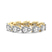 9ct Yellow Gold Lily Pear Lab Diamond Eternity Ring (1 Ct. Tw.)