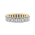 14ct Yellow Gold Riley Emerald Lab Diamond Eternity Ring (5 Ct. Tw.)