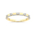 10kt Yellow Gold Solne Wedding Band (3/8 Ct. Tw.)