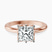 Pre-Designed 9ct Rose Gold Malissa Solitaire Lab Diamond Ring