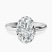 Pre-Designed Platinum Malissa Solitaire Lab Diamond Ring