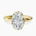 Pre-Designed 14ct Yellow Gold Malissa Solitaire Lab Diamond Ring