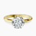 10kt Yellow Gold Malissa Solitaire Lab Diamond Ring