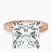 Pre-Designed 10kt Rose Gold Ivory Vintage Solitaire Lab Diamond Ring
