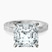 Pre-Designed Platinum Ivory Vintage Solitaire Lab Diamond Ring