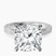 Pre-Designed Platinum Ivory Vintage Solitaire Lab Diamond Ring