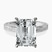 Pre-Designed Platinum Ivory Vintage Solitaire Lab Diamond Ring