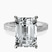 Pre-Designed Platinum Ivory Vintage Solitaire Lab Diamond Ring