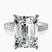Pre-Designed 14kt White Gold Ivory Vintage Solitaire Lab Diamond Ring