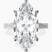 Pre-Designed Platinum Ivory Vintage Solitaire Lab Diamond Ring