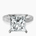 Pre-Designed 10kt White Gold Ivory Vintage Solitaire Lab Diamond Ring