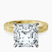 Pre-Designed 10kt Yellow Gold Ivory Vintage Solitaire Lab Diamond Ring