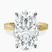 Pre-Designed 14kt Yellow Gold Ivory Vintage Solitaire Lab Diamond Ring