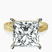 Pre-Designed 14kt Yellow Gold Ivory Vintage Solitaire Lab Diamond Ring