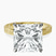 Pre-Designed 18kt Yellow Gold Ivory Vintage Solitaire Lab Diamond Ring