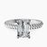 Sansa Solitaire Lab Diamond Engagement Ring in 14ct White Gold