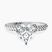 Sansa Solitaire Lab Diamond Engagement Ring in Platinum