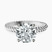 Pre-Designed 10kt White Gold Sansa Solitaire Lab Diamond Ring