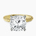 Pre-Designed 10kt Yellow Gold Sansa Solitaire Lab Diamond Ring
