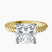 Pre-Designed 10kt Yellow Gold Sansa Solitaire Lab Diamond Ring