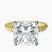 Pre-Designed 14kt Yellow Gold Sansa Solitaire Lab Diamond Ring