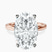 Pre-Designed 14kt Rose Gold Four Prong Solitaire 2mm Lab Diamond Ring