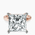 Pre-Designed 14kt Rose Gold Four Prong Solitaire 2mm Lab Diamond Ring